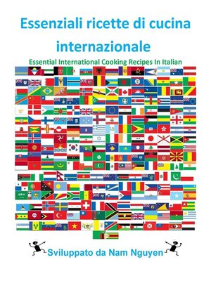 cover image of Essenziali ricette di cucina internazionale